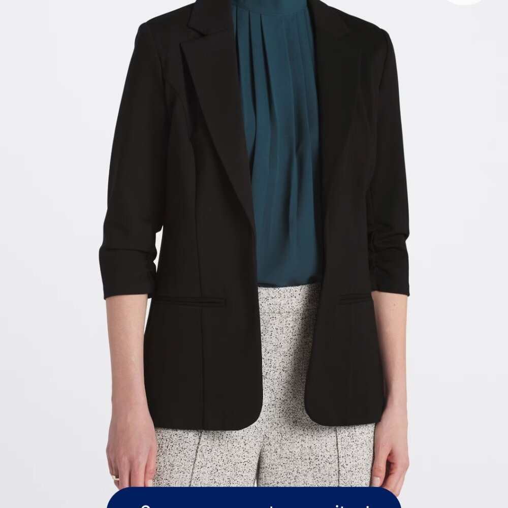 NWT Black Blazer - Size Large